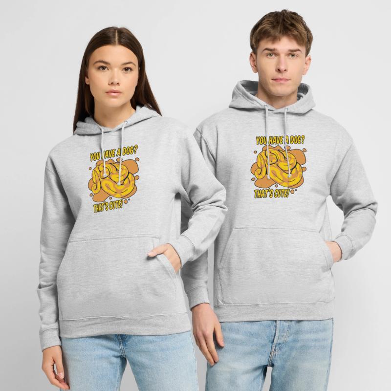 Vous avez un chien mignon Python serpent banane Sweat-shirt à capuche unisexe