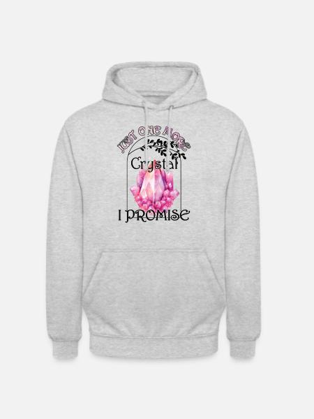 Funny Gemstone Chakra Healer Spiritual - Unisex Hoodie - light heather grey