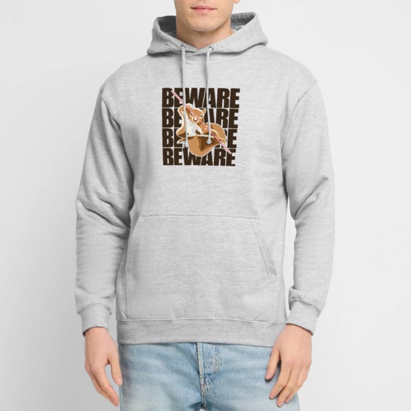 Beware Grey Squirrel Squirrel Fox Squirrel Unisex Hoodie