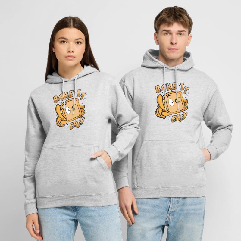 Bake It Easy Bread Maker Bread Dough Bread Queen Unisex Hoodie