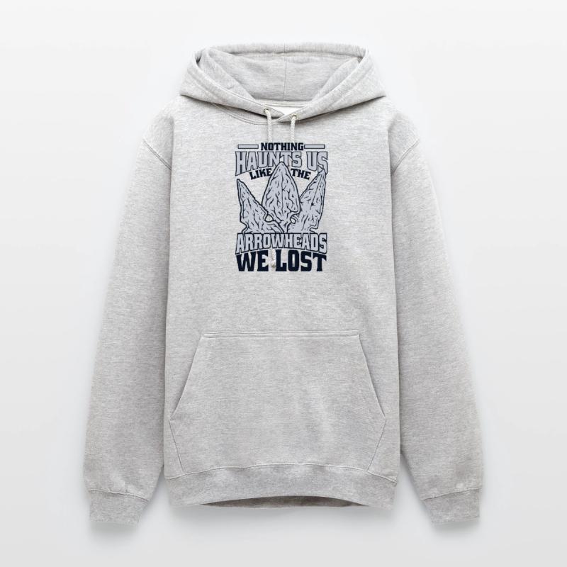 Comme les pointes de flèches que nous avons perdues Chasseur de pointes de flèches Sweat-shirt à capuche unisexe