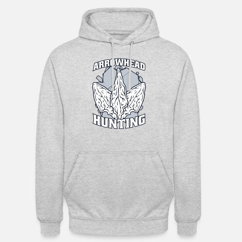 Conseils de chasse à la pointe de flèche Chasseur de pointes de flèches Sweat-shirt à capuche unisexe