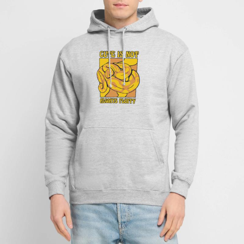 Cute Is Not Always Fluffy Python Snake Banana Unisex Hoodie