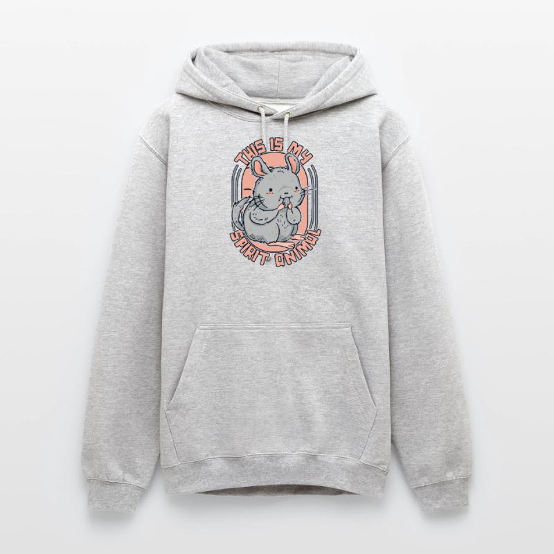 C’est mon animal à queue courte longue queue Sweat-shirt à capuche unisexe