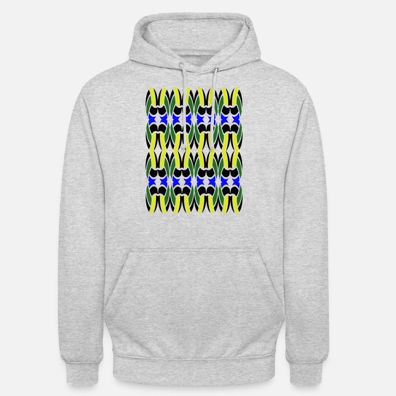 Unique Multicolor design - Unisex Hoodie - light heather grey