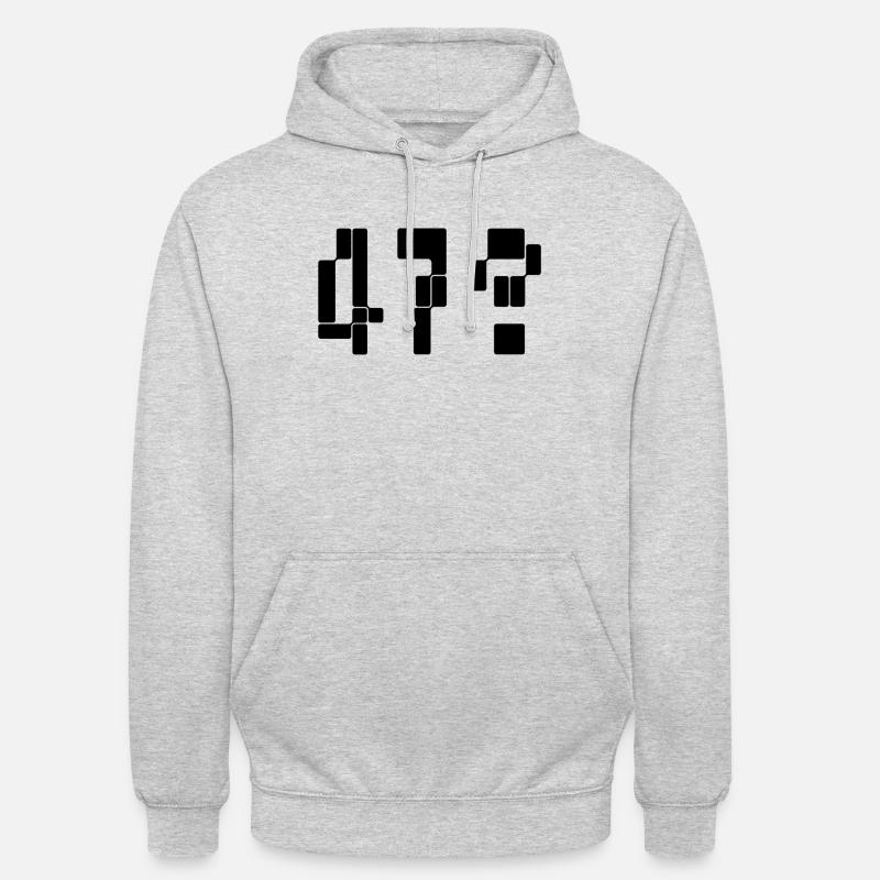 Element 6 / 47 - Unisex Hoodie - Hellgrau meliert