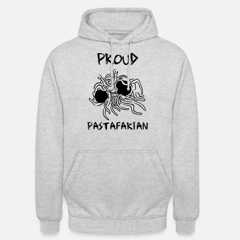 Stolzes Pastafarian - Unisex Hoodie - Hellgrau meliert