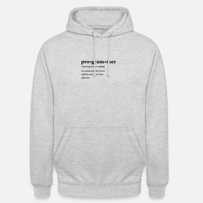 Programmer (programmer) Clean Edition - Unisex Hoodie - light heather grey
