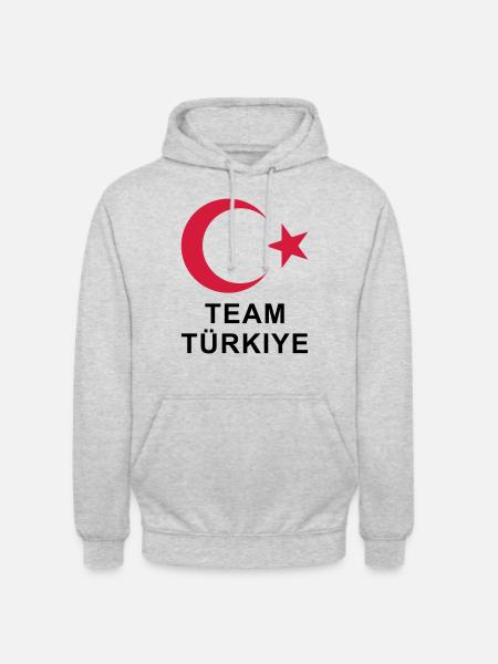 Team Türkiye Design - Unisex Hoodie - light heather grey