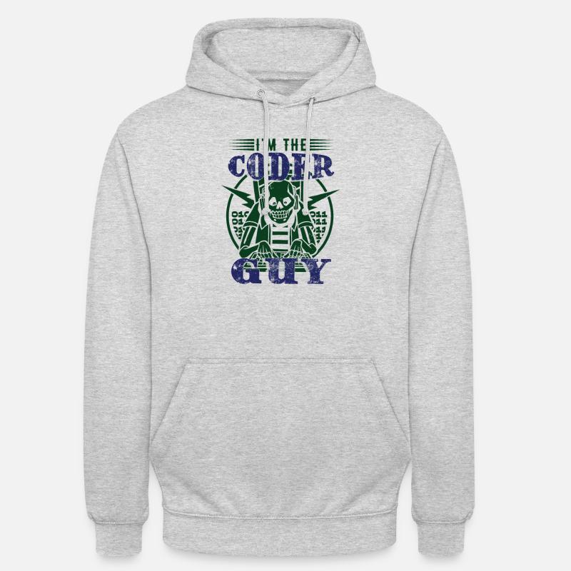 I'm The Coder Guy - Unisex Hoodie - light heather grey