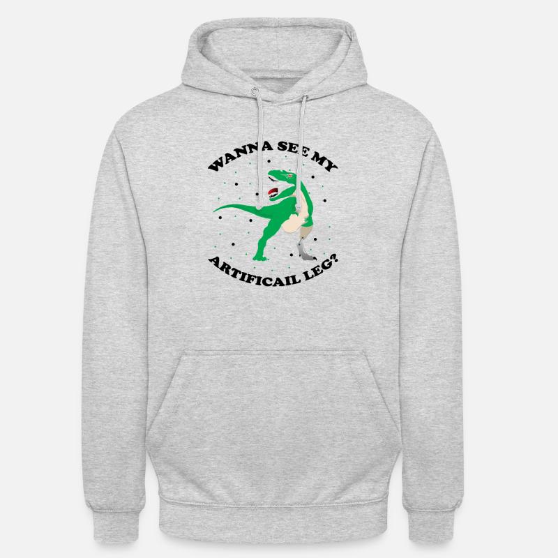 Conception de prothèses de jambe et prothèses de jambe Sweat-shirt à capuche unisexe