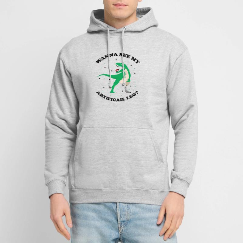 Conception de prothèses de jambe et prothèses de jambe Sweat-shirt à capuche unisexe