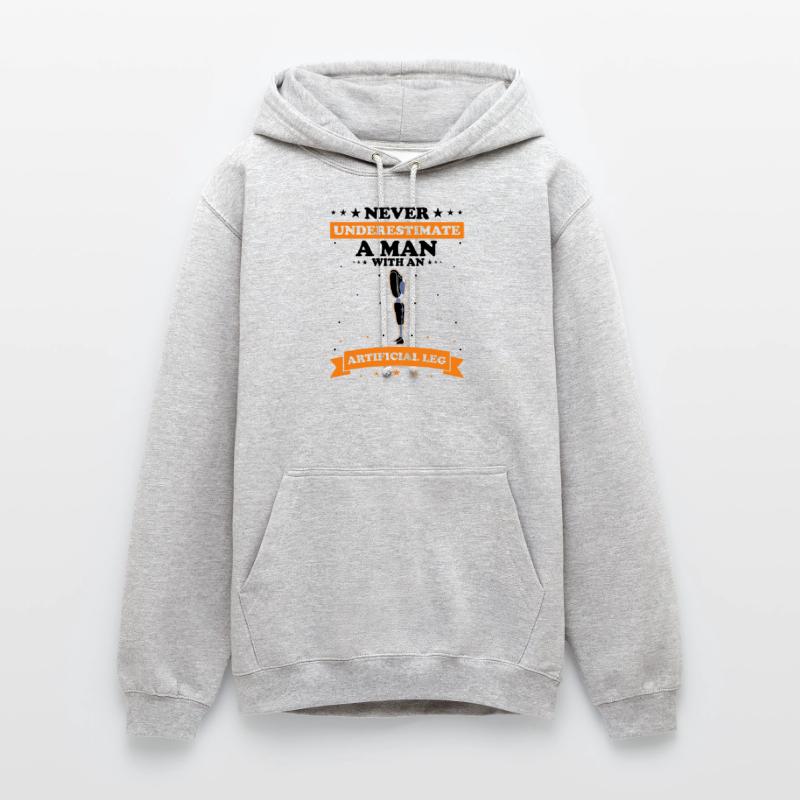Conception de prothèses de jambe et prothèses de jambe Sweat-shirt à capuche unisexe