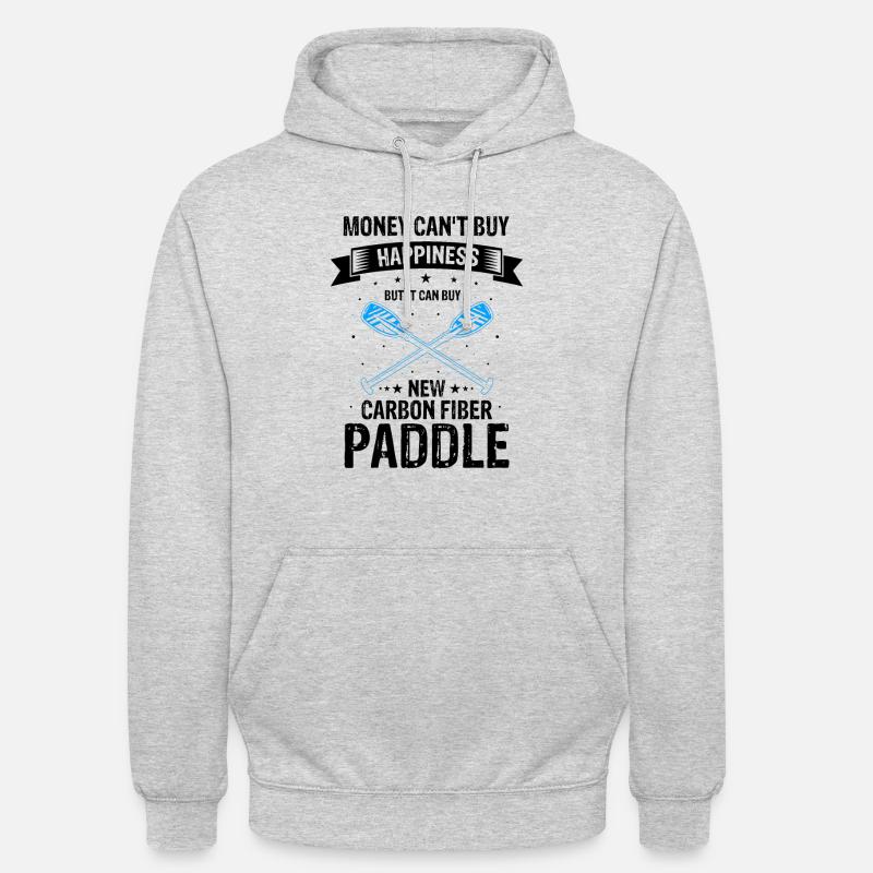 Drachenboot Trainer und Drachenboot - Unisex Hoodie - Hellgrau meliert