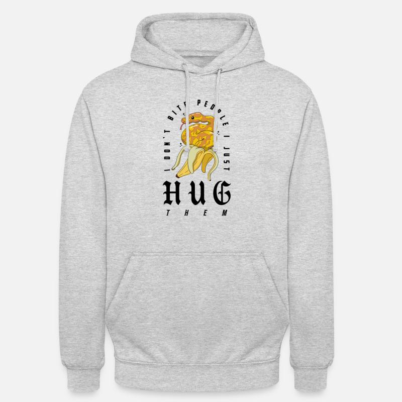 python royal serpent propriétaire banane python royal Sweat-shirt à capuche unisexe