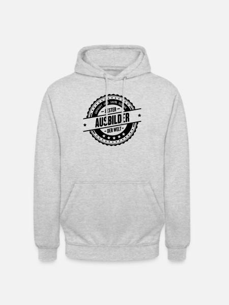 Bester Ausbilder - Unisex Hoodie - Hellgrau meliert