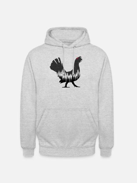 Capercaillie - Unisex Hoodie - light heather grey