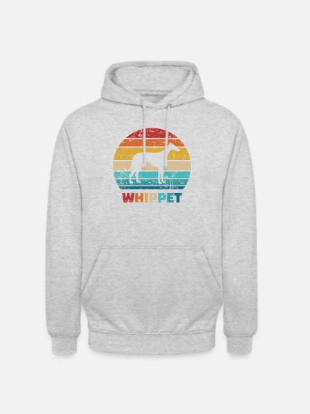 Whippet - Unisex Hoodie - light heather grey