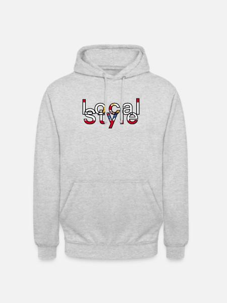 Local style - Unisex Hoodie - light heather grey