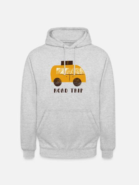 ROAD TRIP - Unisex Hoodie - light heather grey