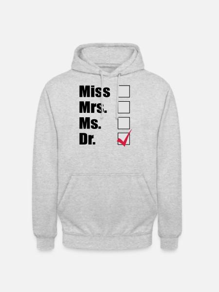 doctor - Unisex Hoodie - light heather grey