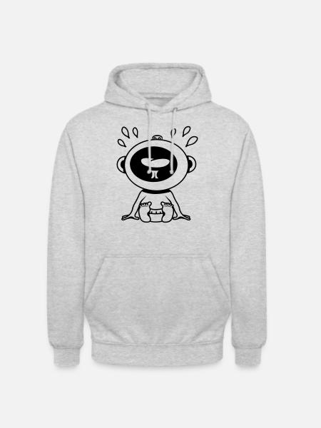 Cry baby - Unisex Hoodie - light heather grey