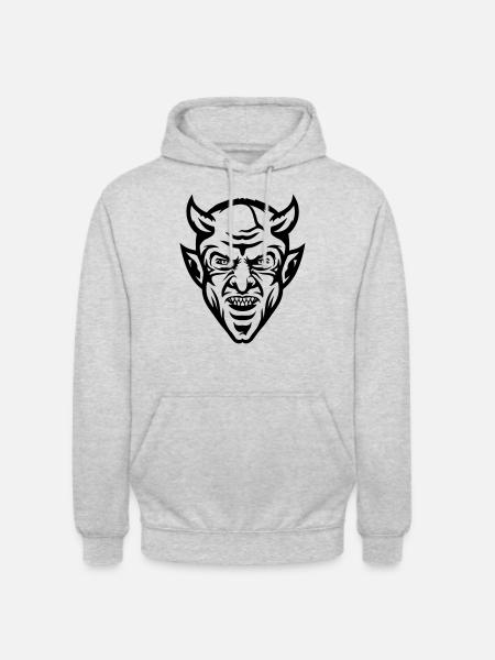 Devil 666 - Unisex Hoodie - light heather grey