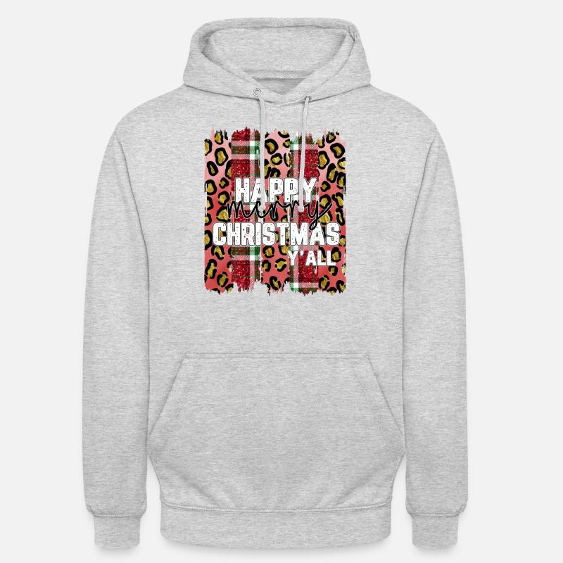 Joyeux Noël La période la plus merveilleuse de l’année - Sweat-shirt à capuche unisexe - gris clair chiné