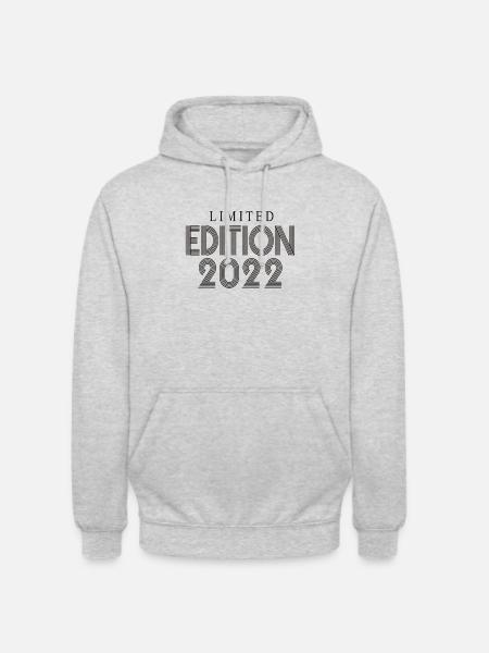 Limited Edition 2022 - Unisex Hoodie - Hellgrau meliert