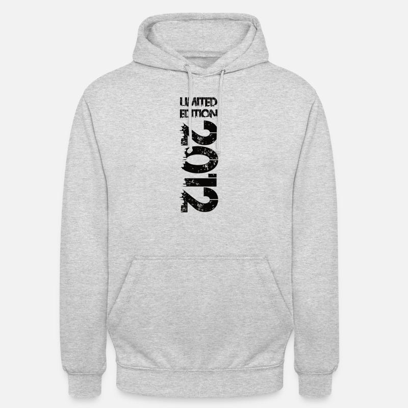 Édition limitée 2012 - Sweat-shirt à capuche unisexe - gris clair chiné