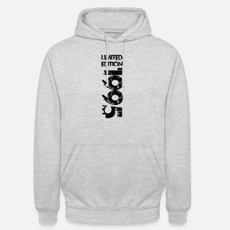 Édition limitée 1995 - Sweat-shirt à capuche unisexe - gris clair chiné