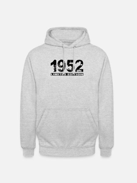 Limited Edition 1952 - Unisex Hoodie - Hellgrau meliert