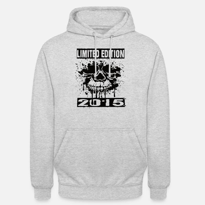 Édition limitée 2015 - Sweat-shirt à capuche unisexe - gris clair chiné