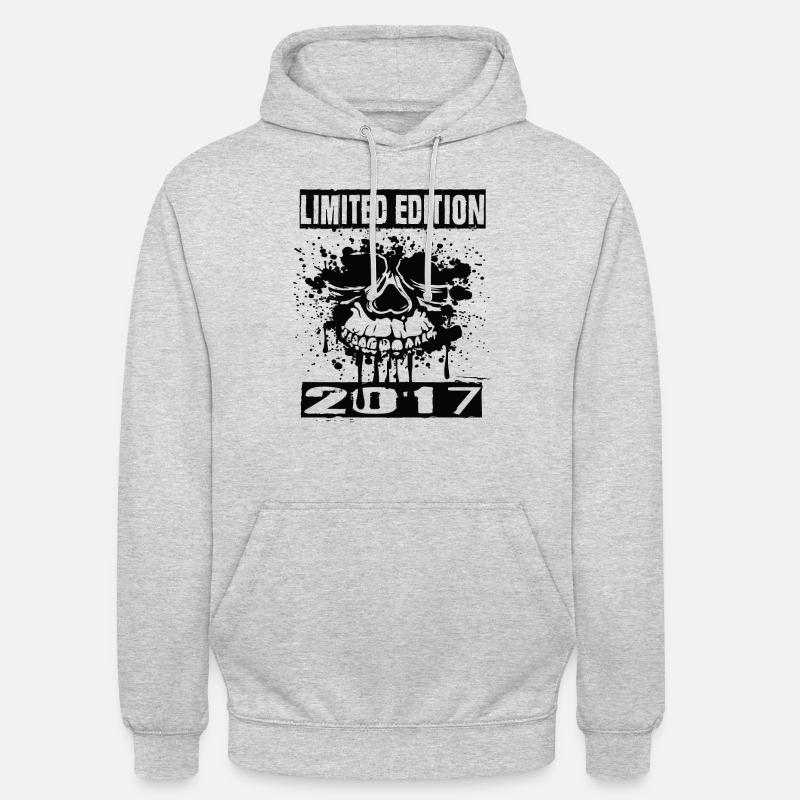 Édition Limitée 2017 - Sweat-shirt à capuche unisexe - gris clair chiné