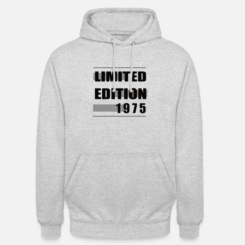Edition limitée 1975 - Sweat-shirt à capuche unisexe - gris clair chiné