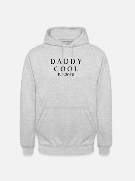 Daddy Cool est 2018 - Unisex Hoodie - light heather grey
