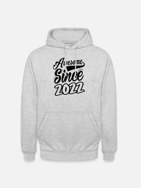 Awesome Since 2022 - Unisex Hoodie - light heather grey