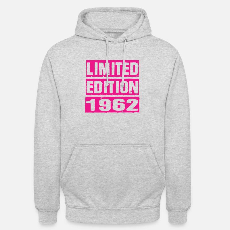 Édition limitée 1961 - Sweat-shirt à capuche unisexe - gris clair chiné