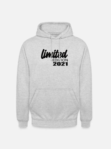 Limited Edition 2021 - Unisex Hoodie - Hellgrau meliert