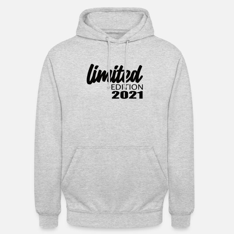 Édition limitée 2021 - Sweat-shirt à capuche unisexe - gris clair chiné