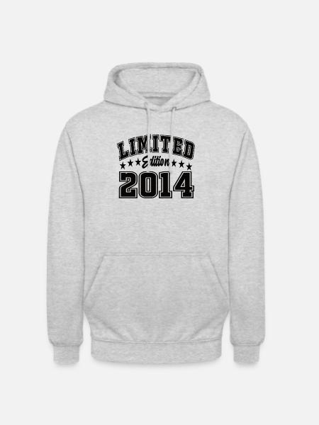 Édition limitée 2014 - Sweat-shirt à capuche unisexe - gris clair chiné