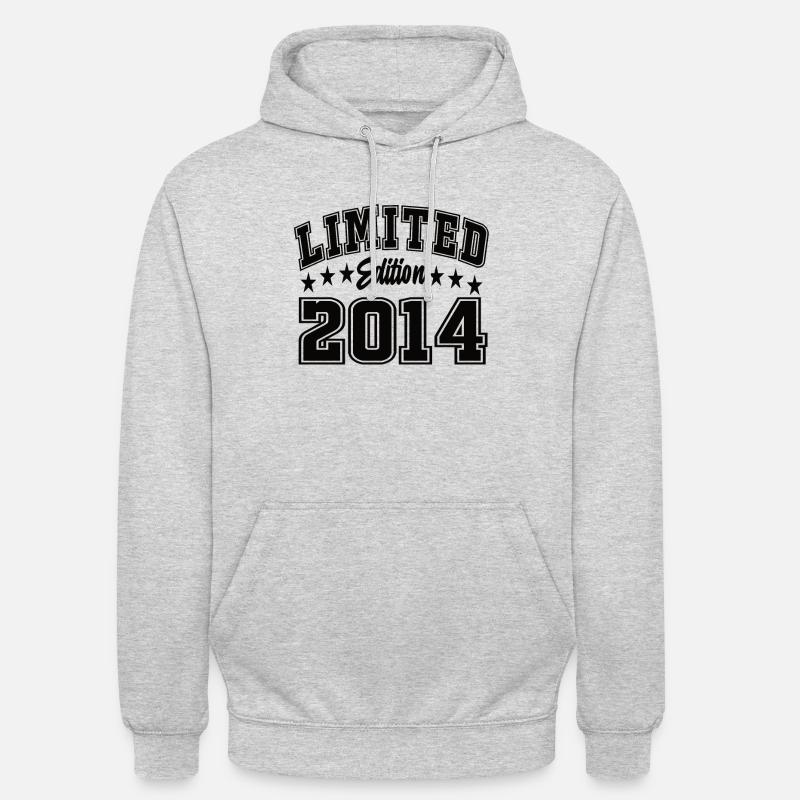 Édition limitée 2014 - Sweat-shirt à capuche unisexe - gris clair chiné
