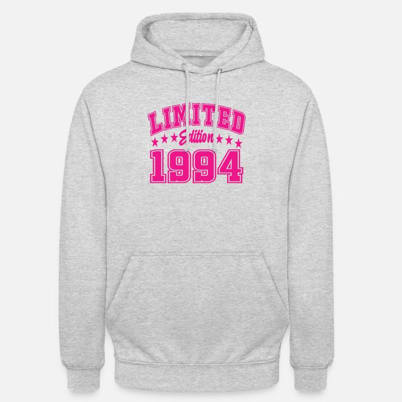 Édition limitée 1994 - Sweat-shirt à capuche unisexe - gris clair chiné