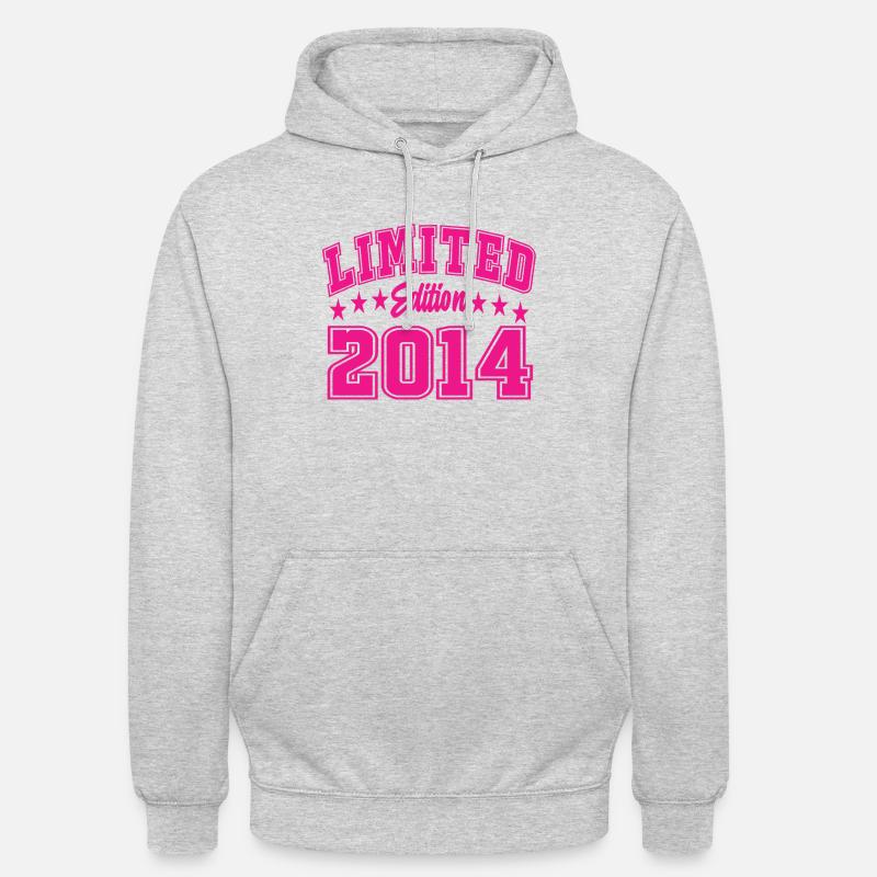 Edition Limitée 2014 - Sweat-shirt à capuche unisexe - gris clair chiné