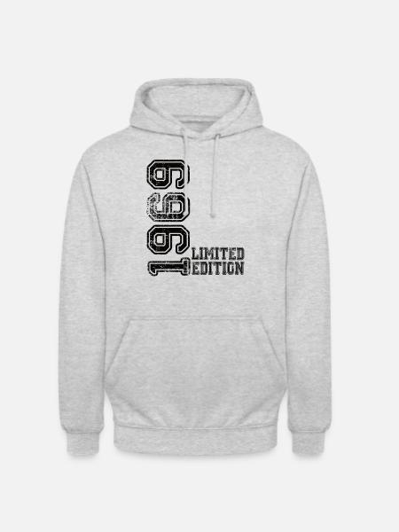 Edition limitée 1969 - Sweat-shirt à capuche unisexe - gris clair chiné