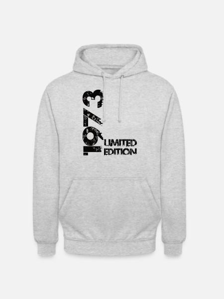 Limited Edition 1973 - Unisex Hoodie - Hellgrau meliert