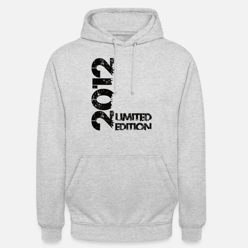 Edition Limitée 2012 - Sweat-shirt à capuche unisexe - gris clair chiné