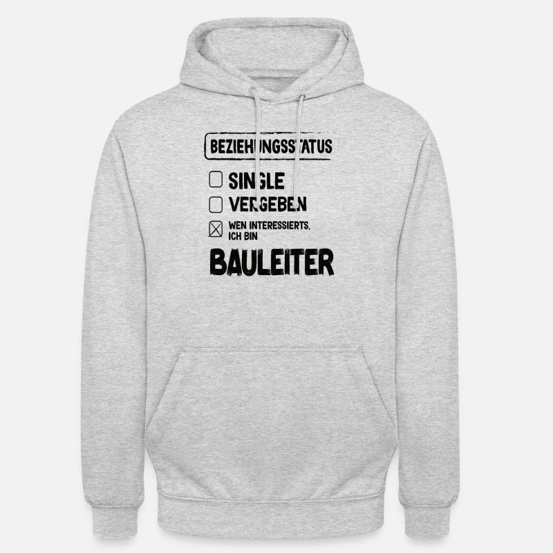Construction Manager Relationship Status Construction Manager Construction Management Unisex Hoodie