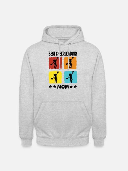 Best Cheerleading Mom - Unisex Hoodie - light heather grey