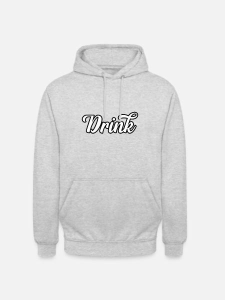 Drink - Unisex Hoodie - light heather grey